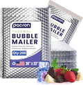 200-Pack Insulated Silver Thermal Bubble Mailers 20 x 23 - Cold