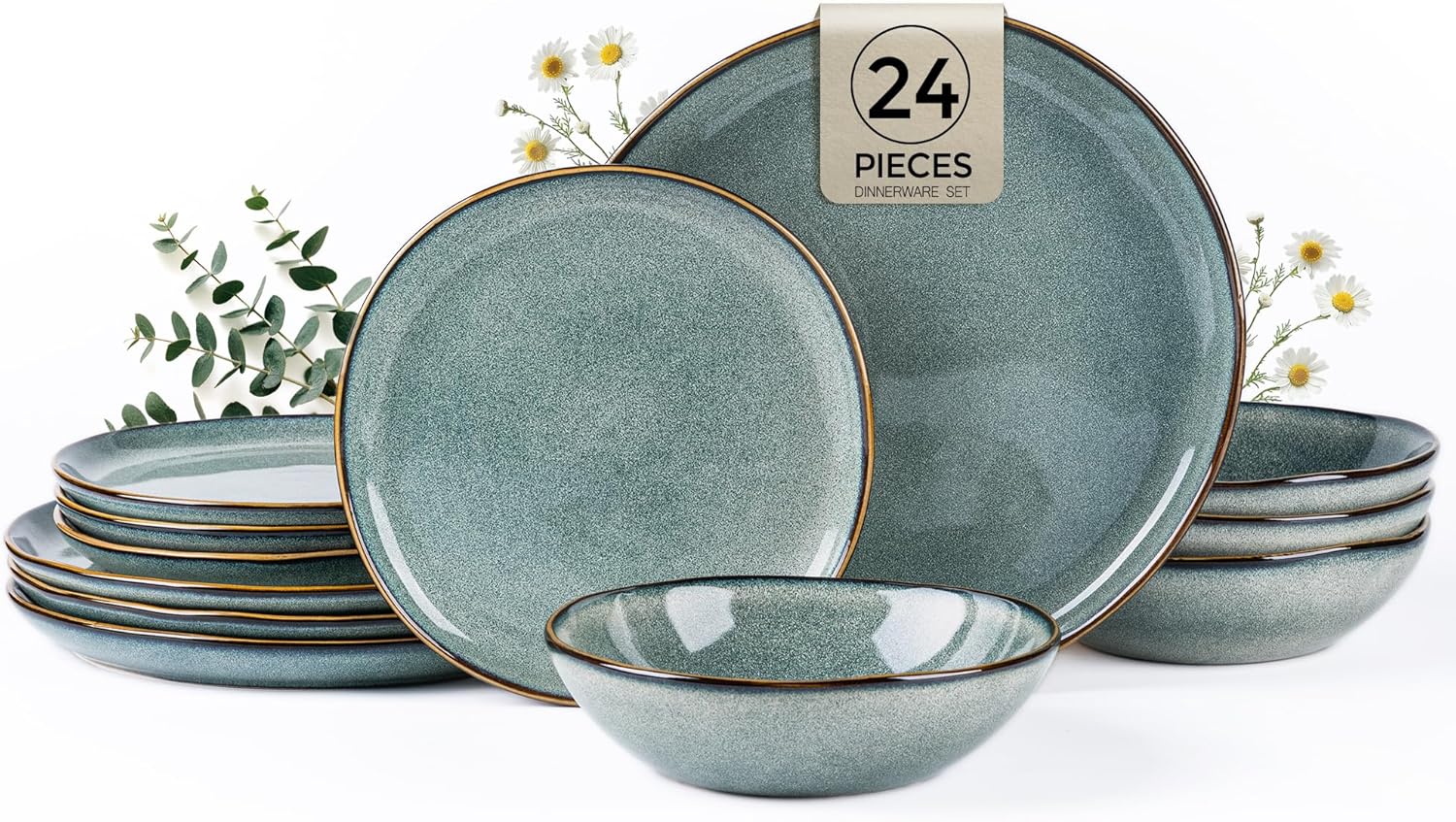 AmorArc Ceramic Dinnerware Sets for Unique Dining Experience