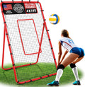 Volleyball Rebounder 6-Angle Adjustable 4x7 ft Rebound Net - Practice