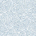 Heroad Boho Peel and Stick Wallpaper Blue Floral Contact Paper