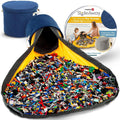 SlideAway Toy Storage Organizer & 52ft Play Mat - Easy Cleanup