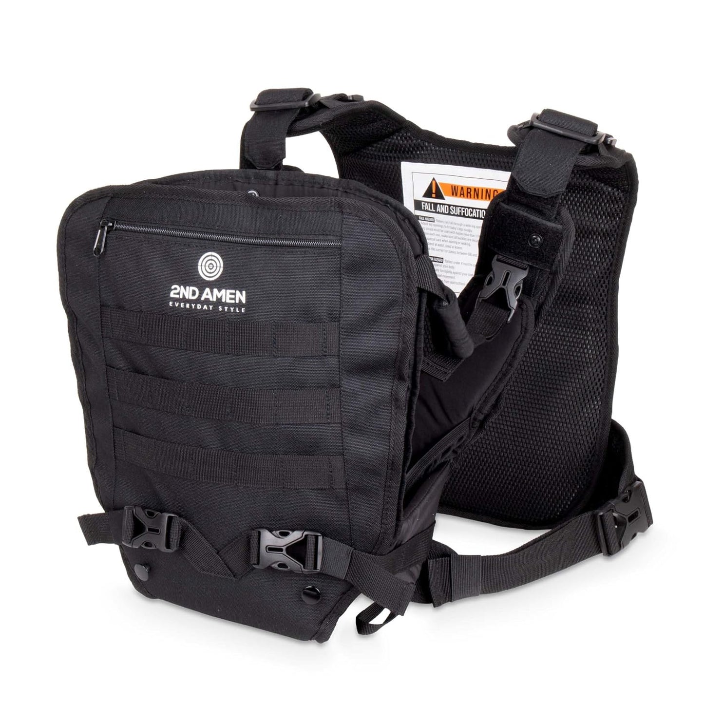 Mens Baby Carrier Hip Healthy for Infant Toddlers Ergonomic Design