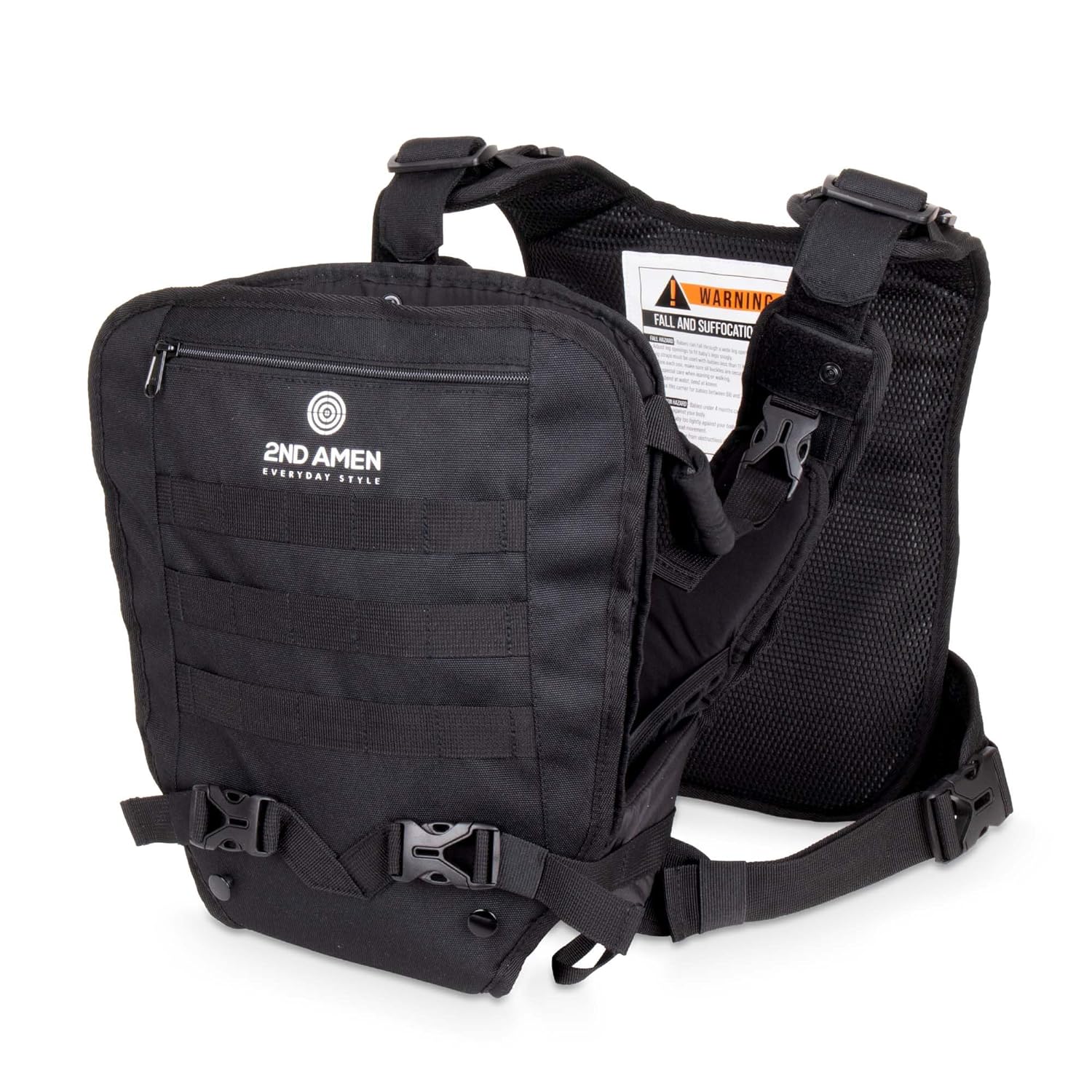 Mens Baby Carrier Hip Healthy for Infant Toddlers Ergonomic Design