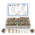 915pcs Rivet Nut Kit SAE UNC Rivet Nuts Assortment - Complete Rivnut