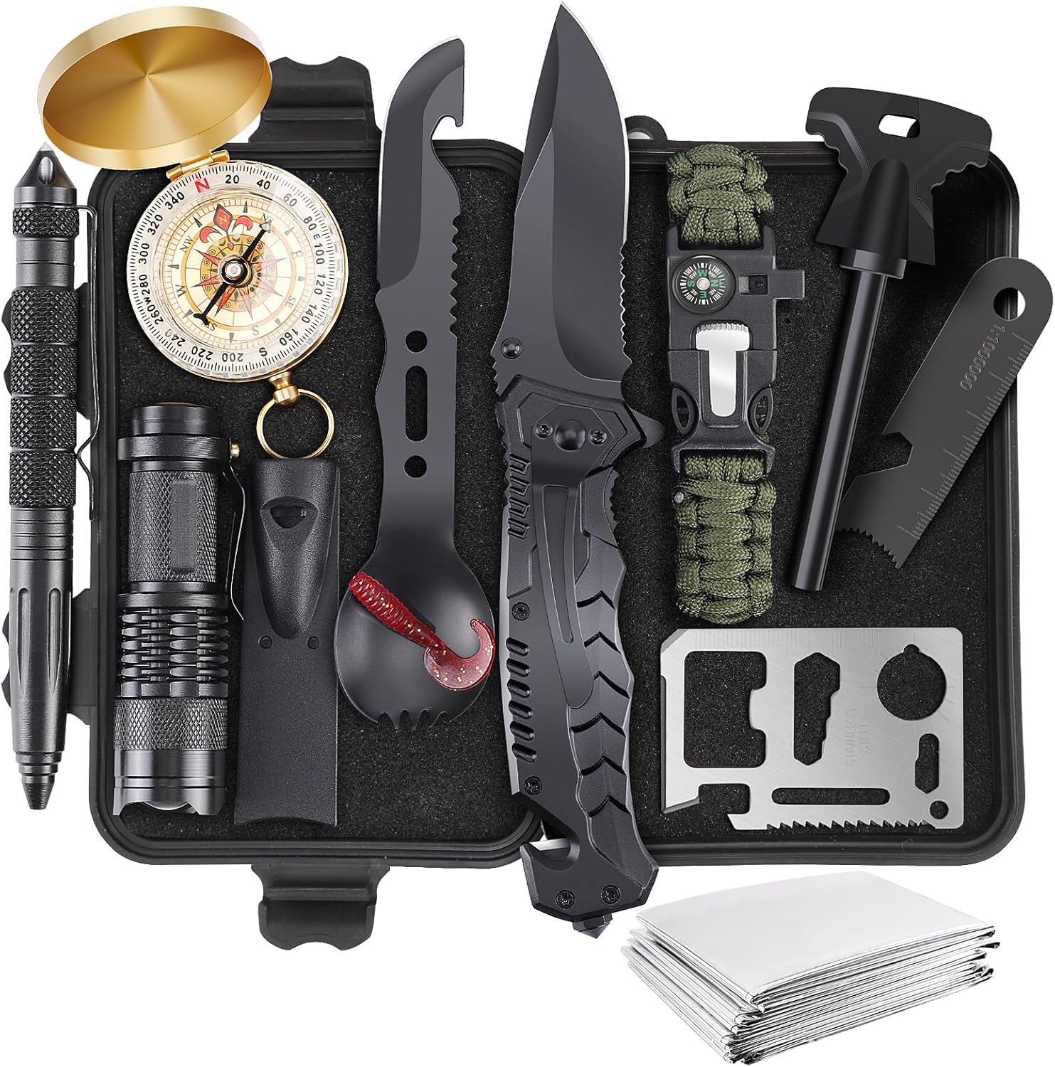 13-in-1 Survival Gear for Outdoor Adventurers