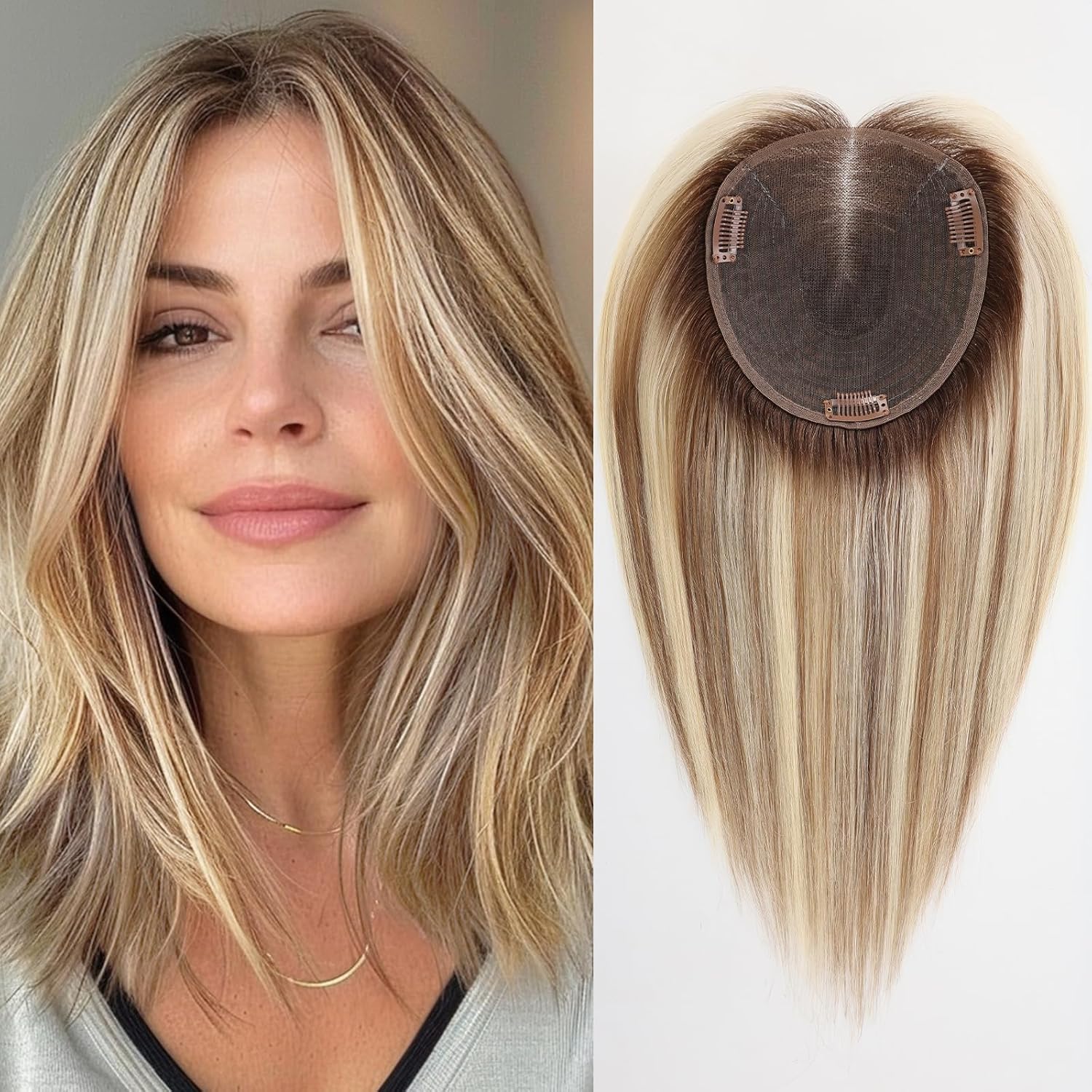 Lage Swiss Base SilkHug 14 Inch Real Human Hair Toppers Review