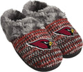 FOCO Womens NFL Team Logo Peak Slide Slippers - Warm, Soft Fan Sports