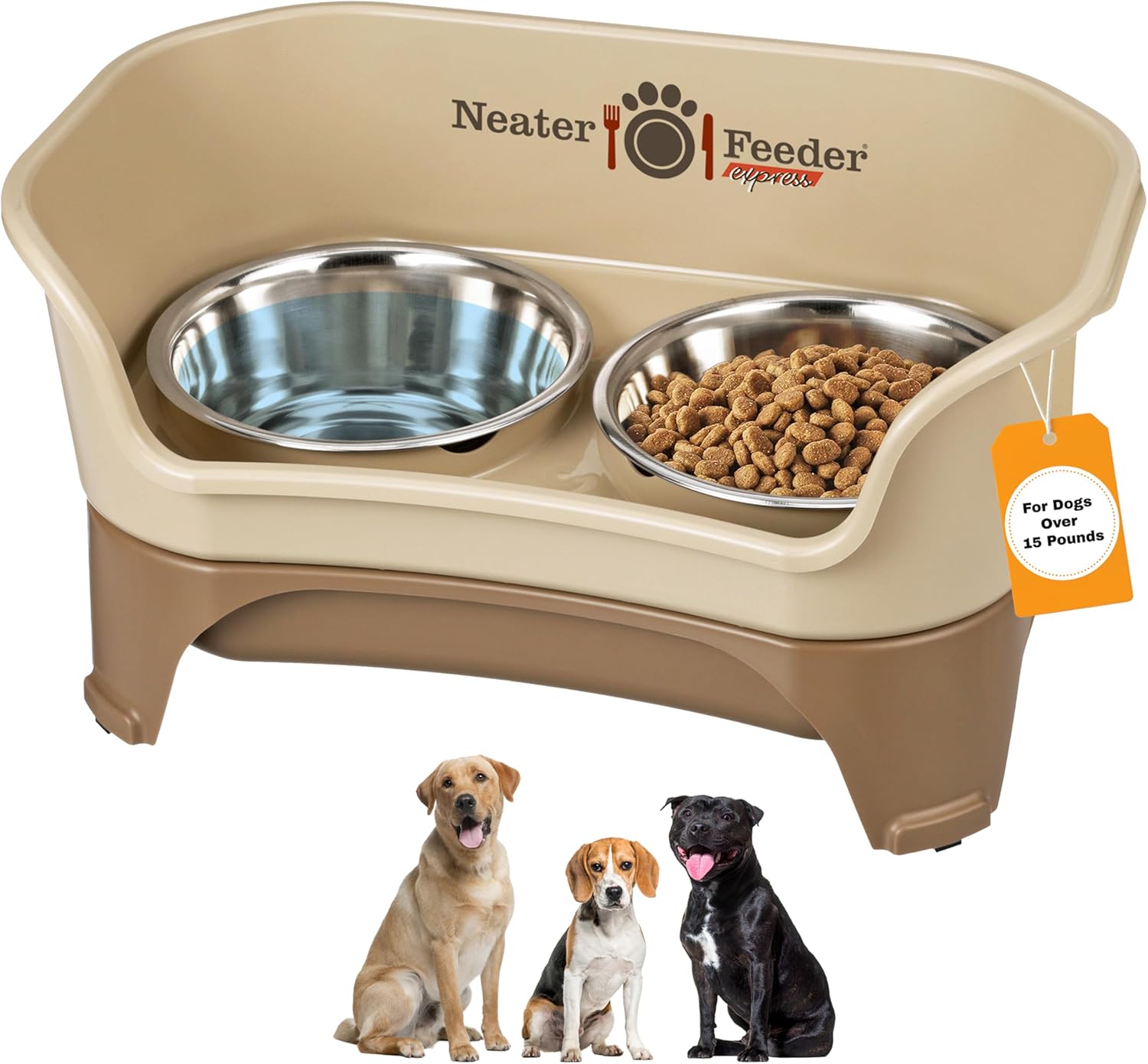 Neater Feeder Express Elevated Dog Bowls for Mess-Free Feeding