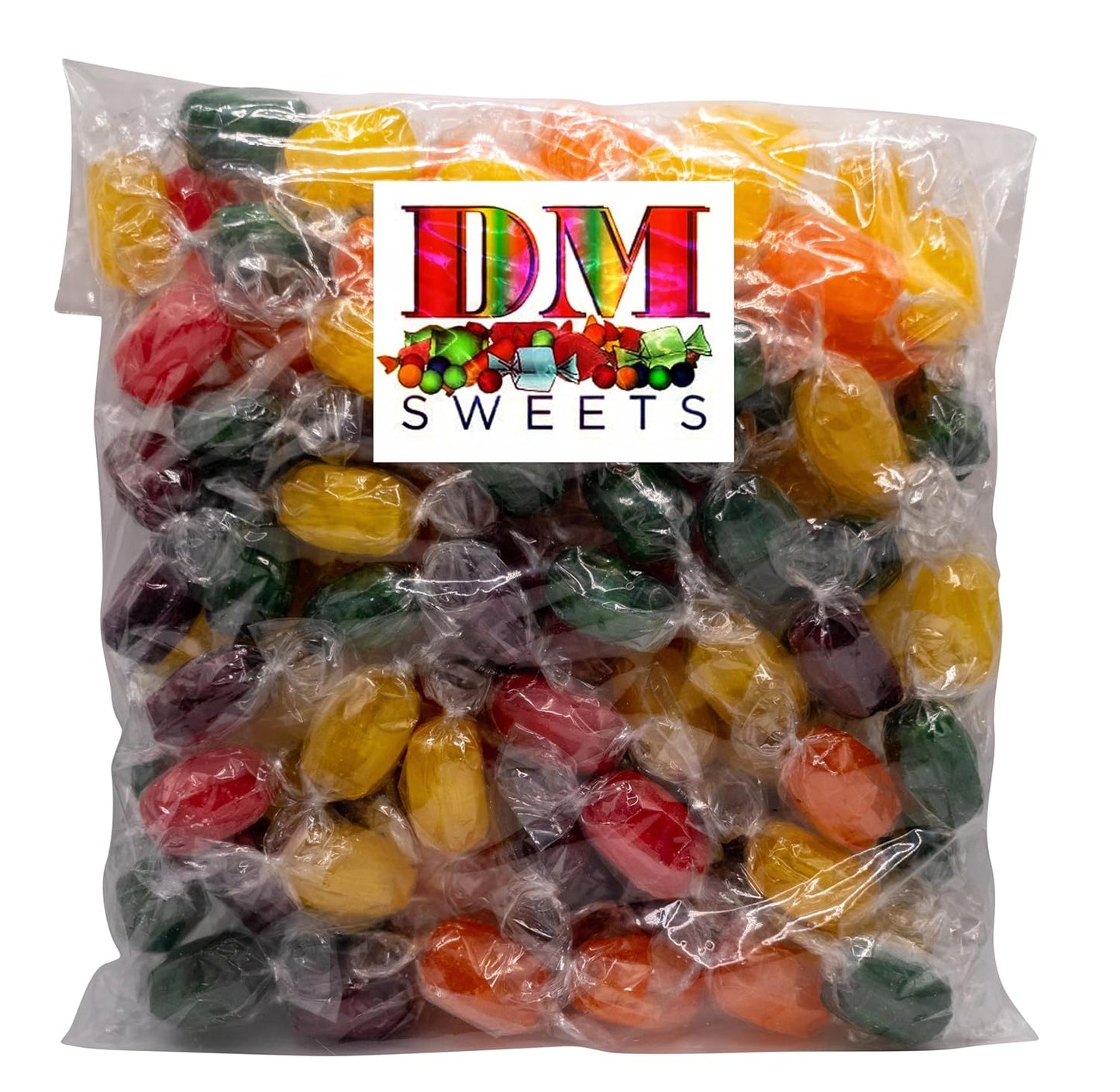100 Individually Wrapped Fruit Hard Candy