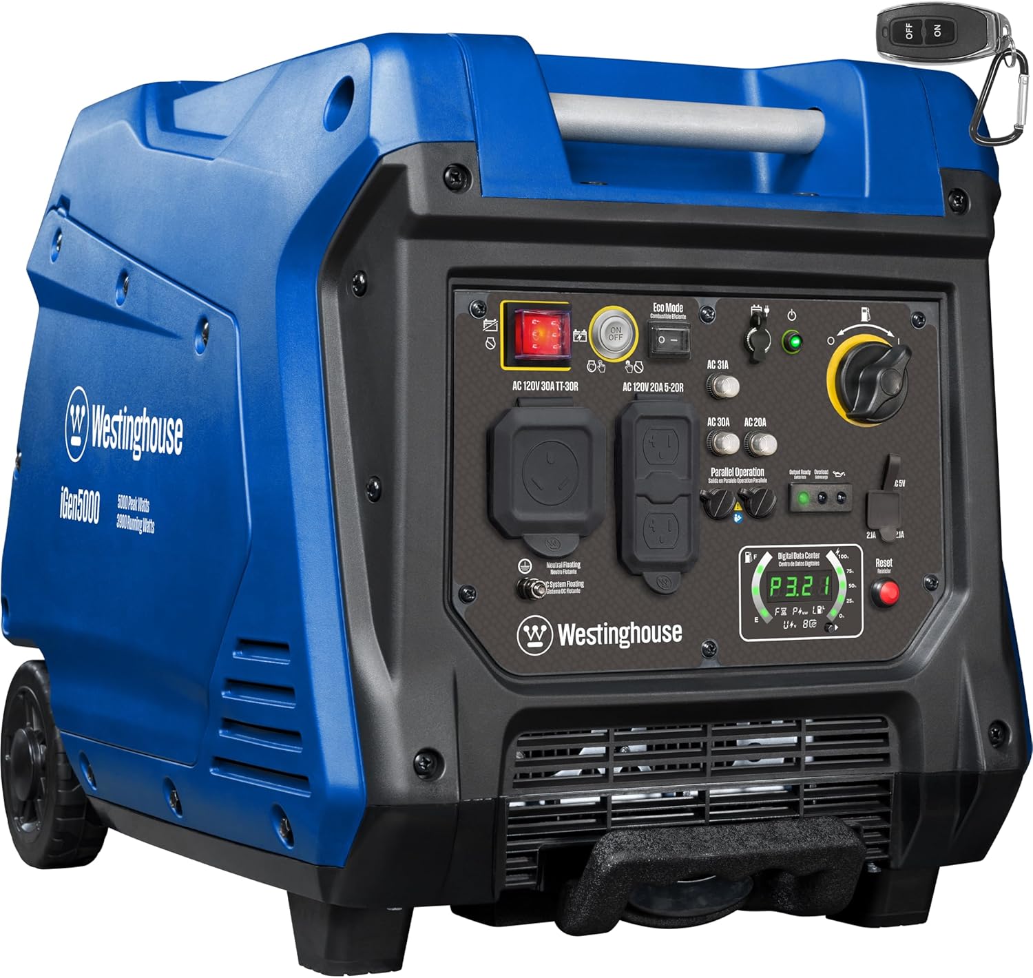 Westinghouse 5000 Peak Watt Super Quiet Portable Inverter Generator