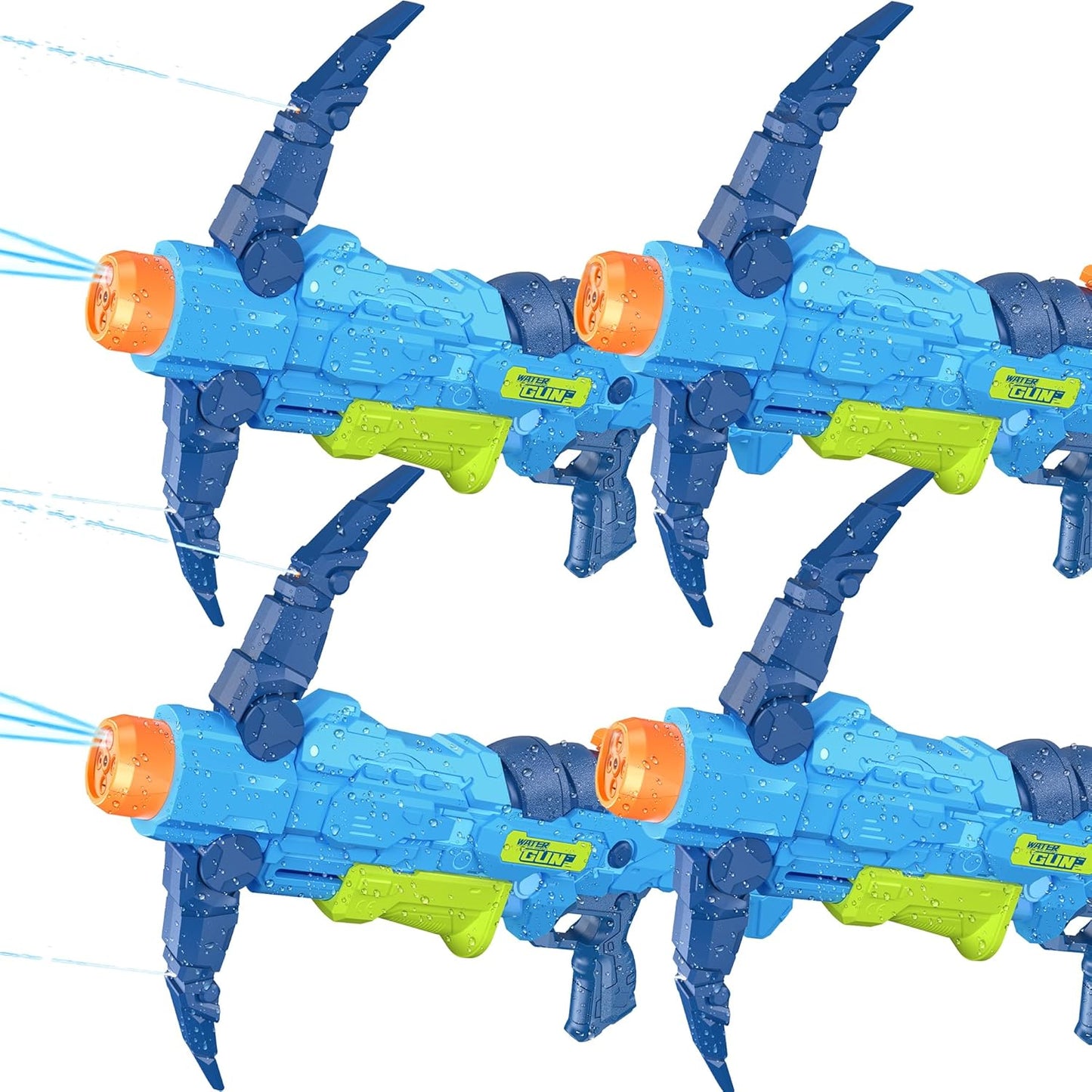 4 PCS Water Gun for Kids - Super Squirt Guns Water Soaker