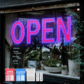 Open Sign for Business 40x14 in LED Dimmable Open Sign - Bright