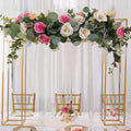 Metal Rectangular Backdrop Stand 5ft x 4ft Gold - Elegant Event Arch
