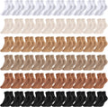 Liitrsh Pilates Grip Socks 60 Pairs Bulk - Non Slip Yoga Socks