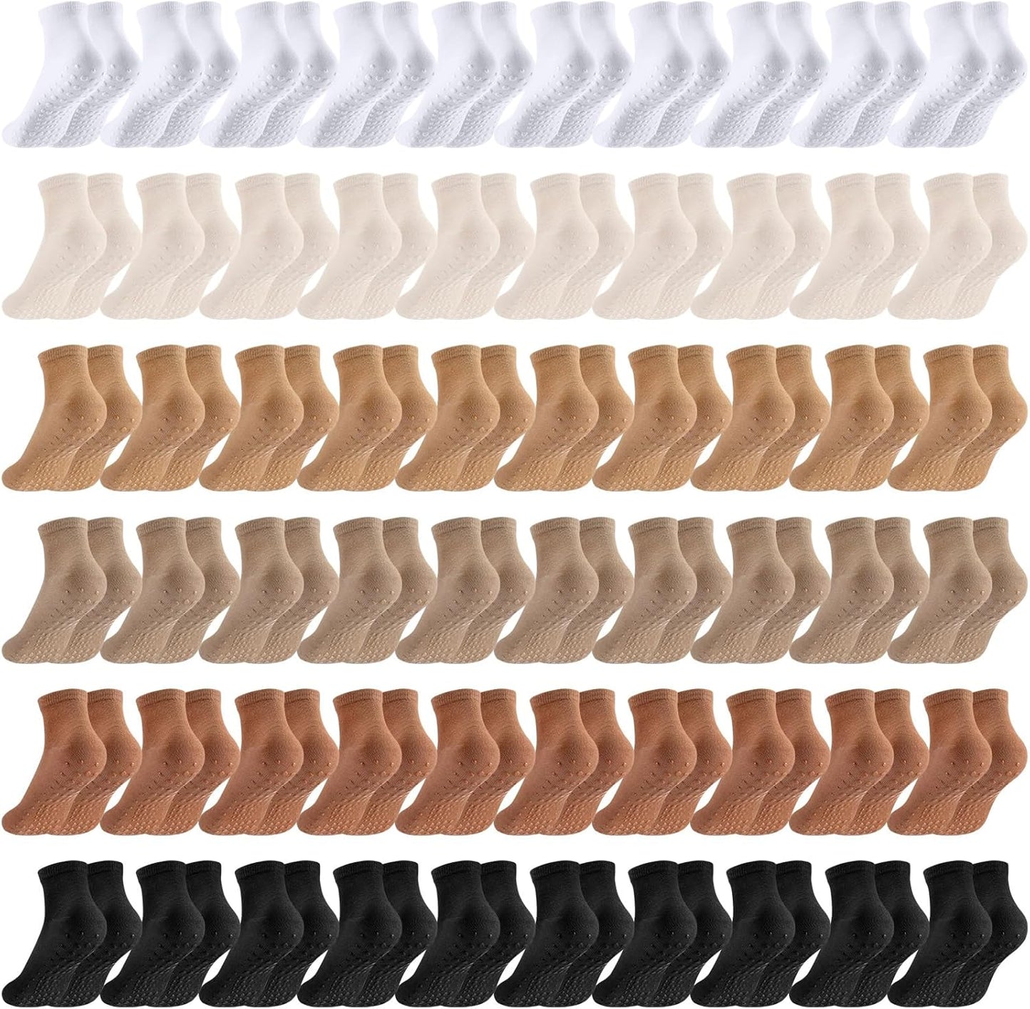 Liitrsh Non Slip Yoga Grip Socks for Pilates and Fitness Classes