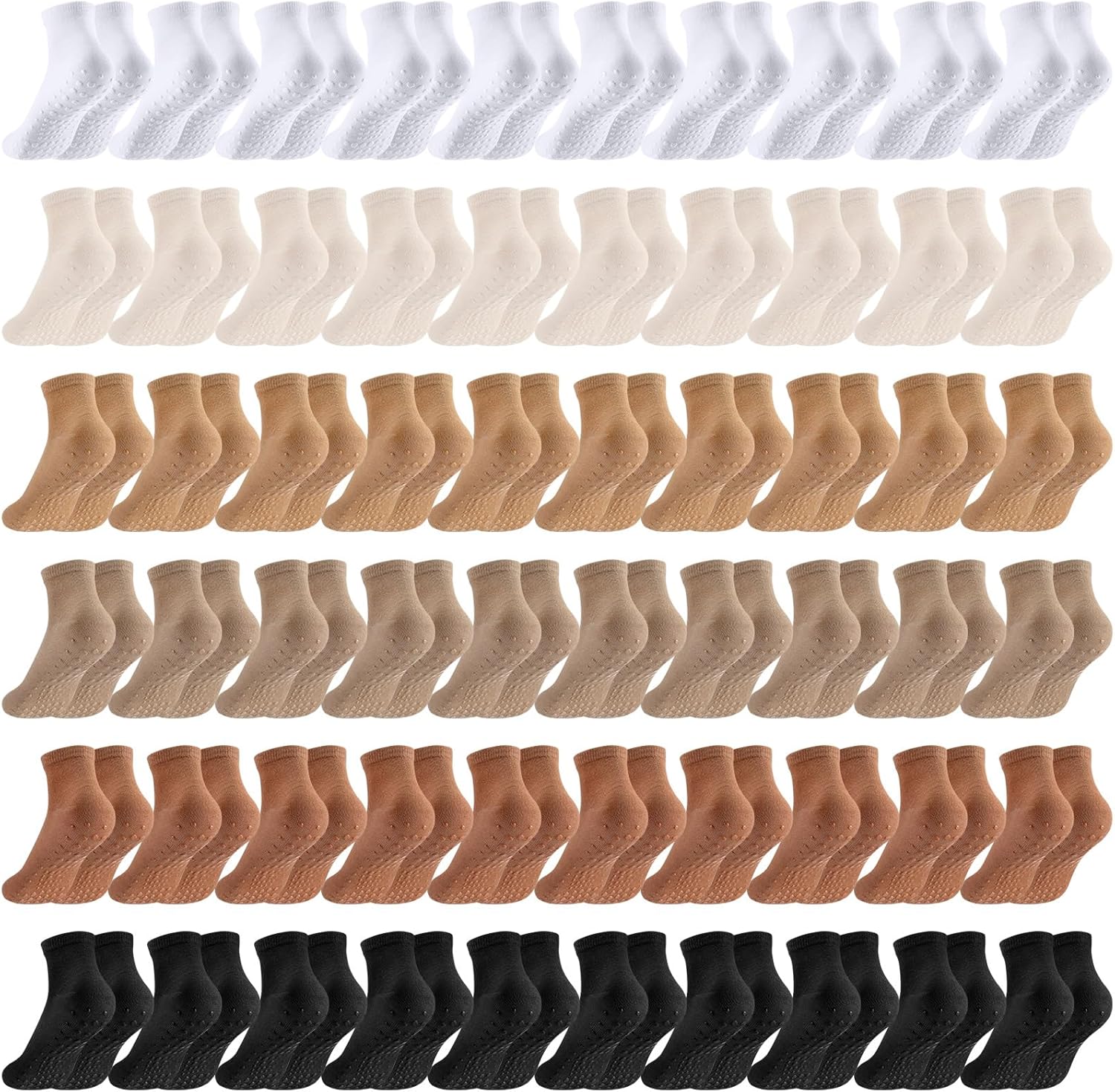 Liitrsh Non Slip Yoga Grip Socks for Pilates and Fitness Classes