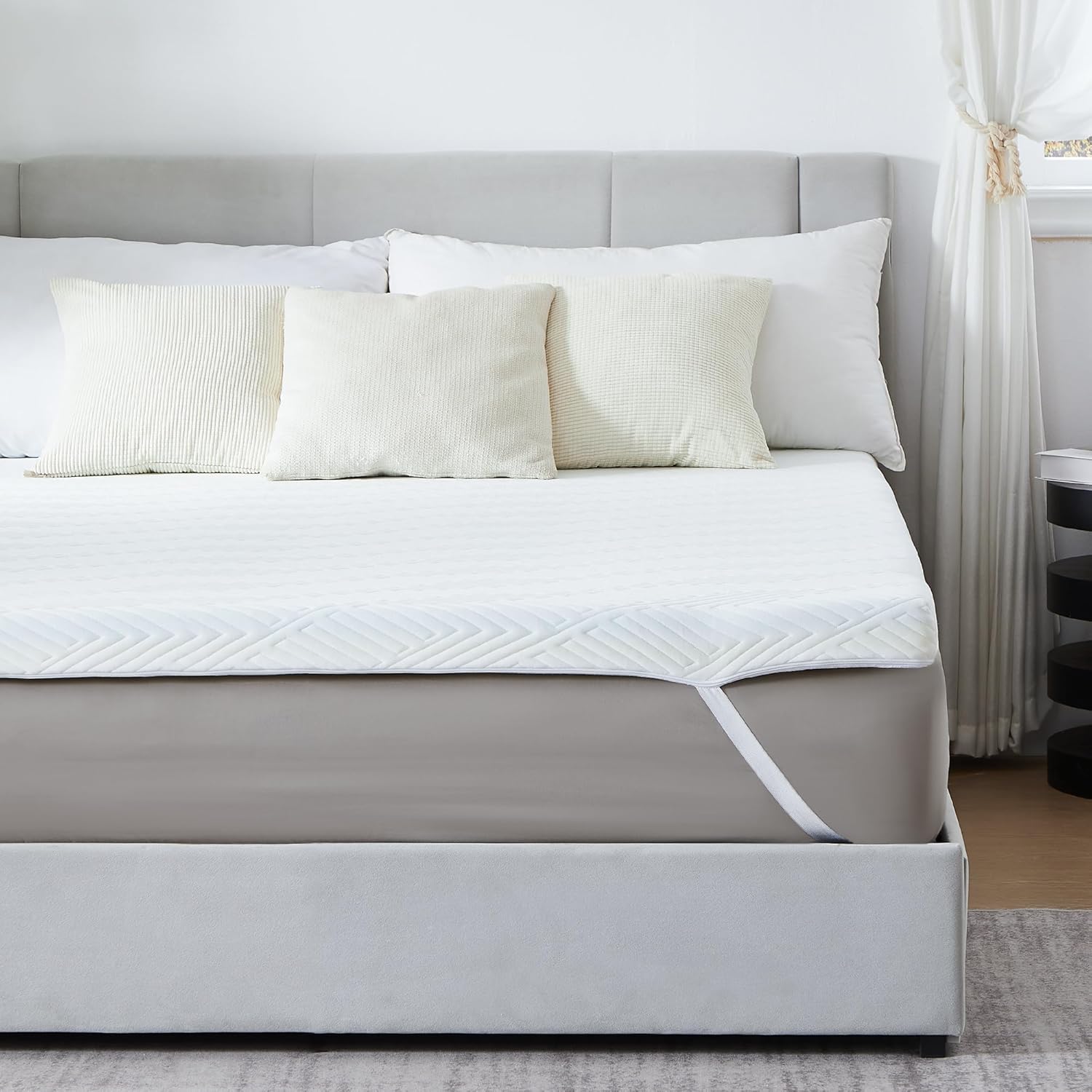Memory Foam Mattress Topper for King Beds - 3 Inch Comfort