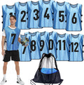 Scrimmage Training Vest 12-Pack Team Pinnies for Adults & Youth