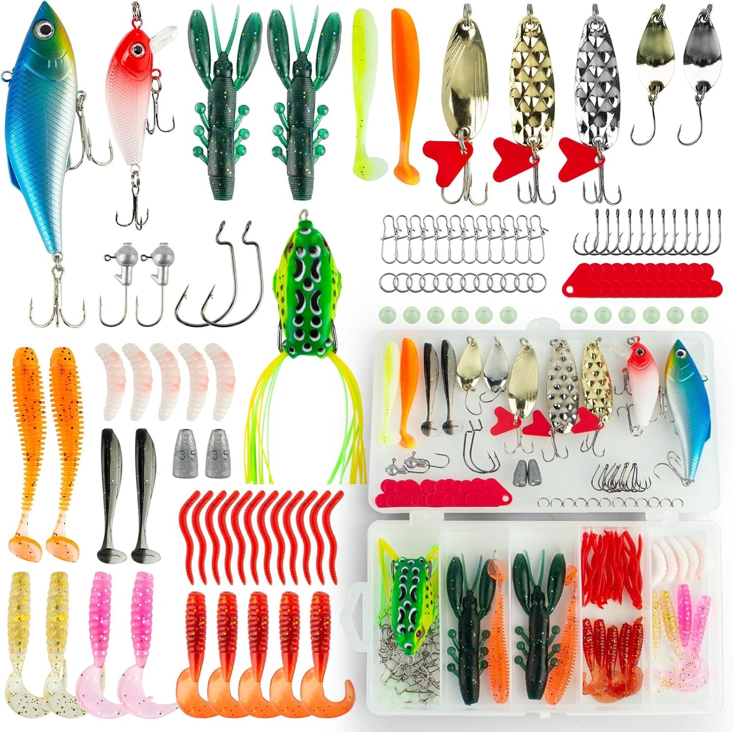 Ultimate 164-Piece Fishing Kit: Dominate Freshwater!