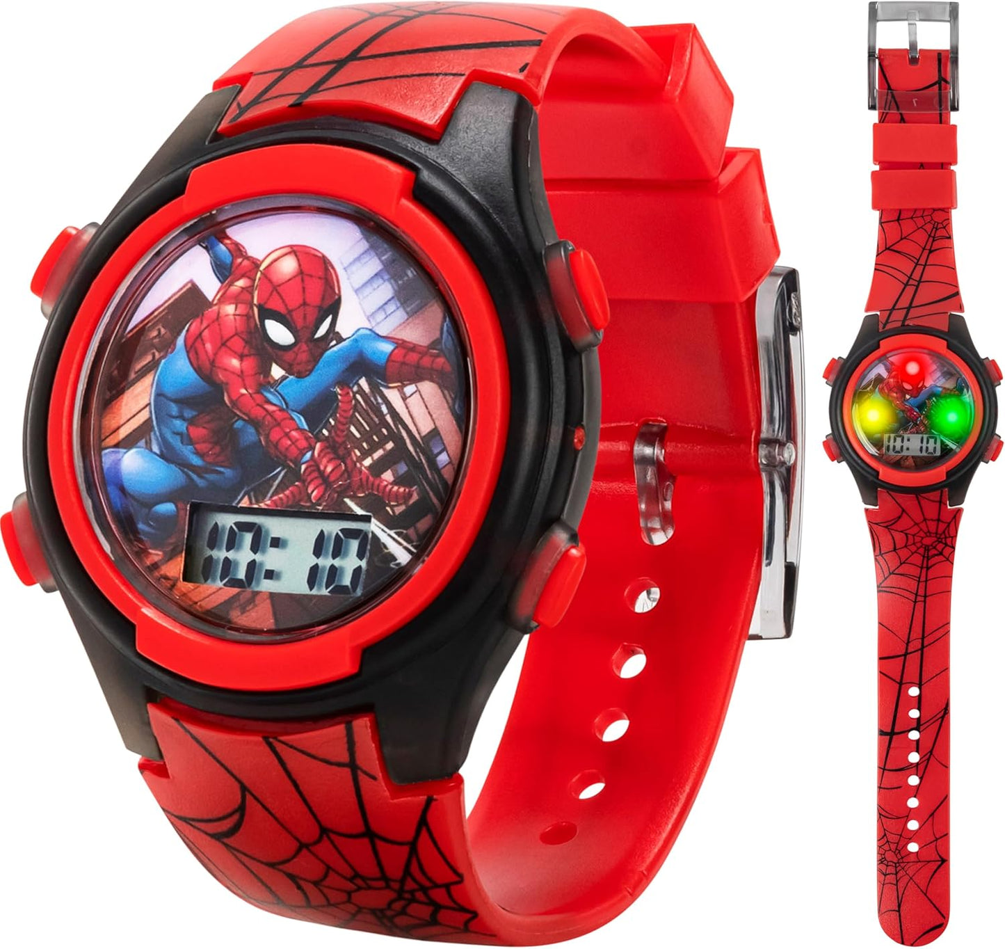 Spider-Man Interactive Kids Watch - Durable & Fun!