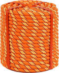 Double Braid Arborist Rope Orange 1/2 in x 150 ft - Durable Rigging