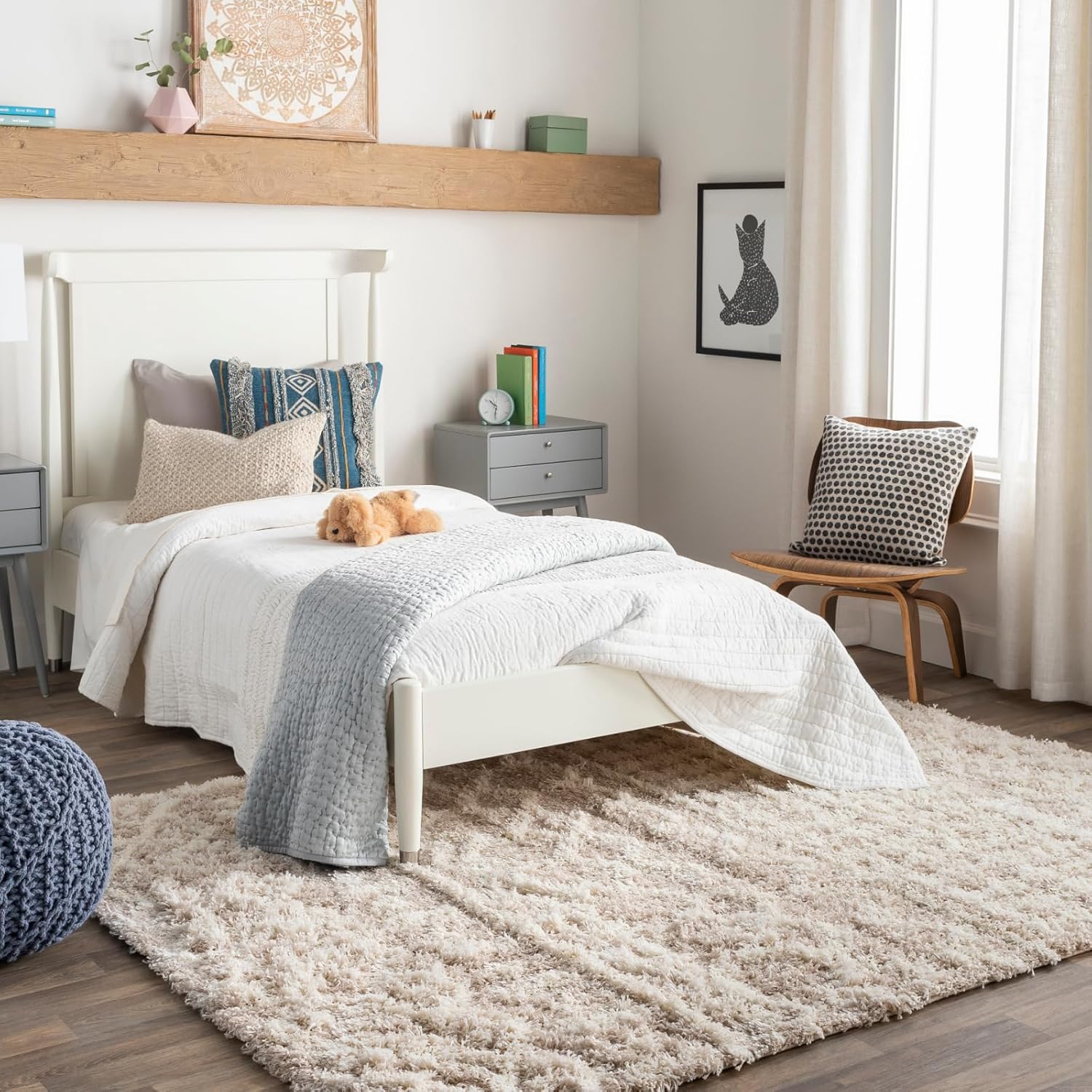 Livabliss Hapsburg Moroccan Shag Area Rug, Cozy and Durable