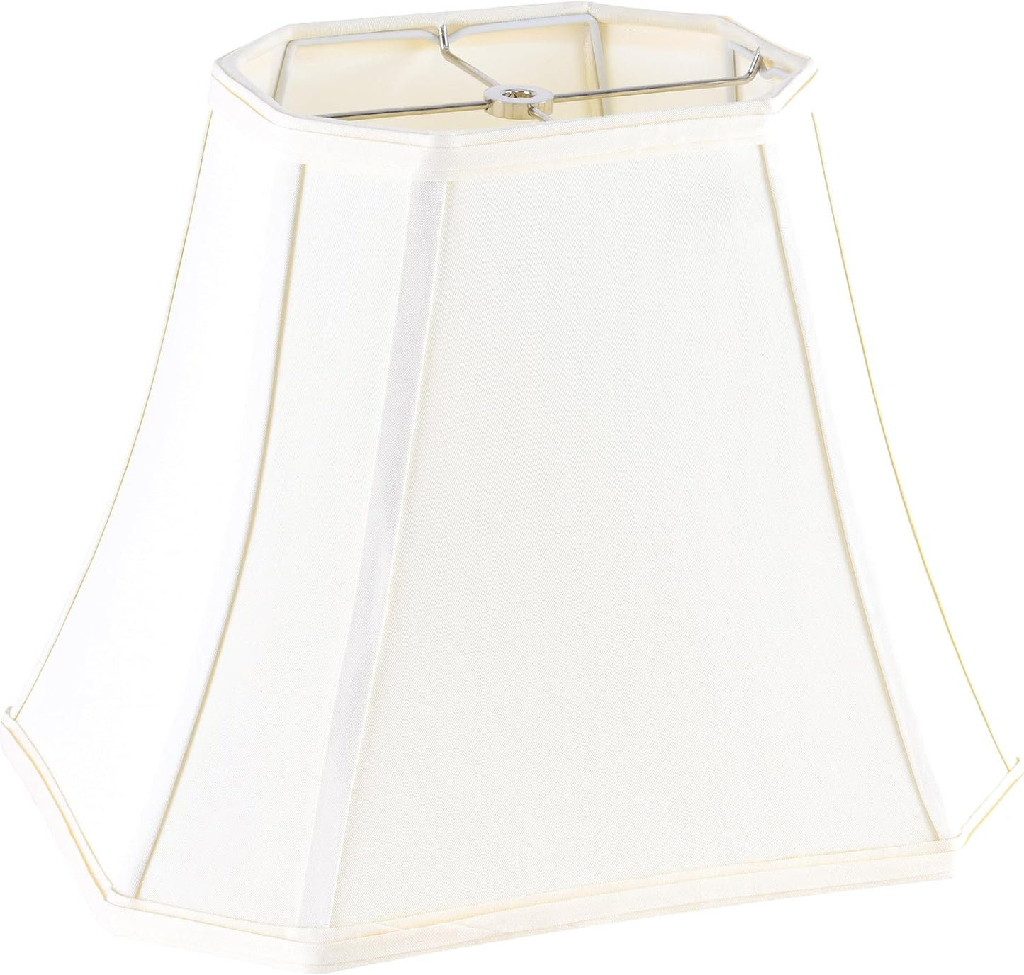 GO&SO Square Cut Corner Lampshade for Modern Table Lamps