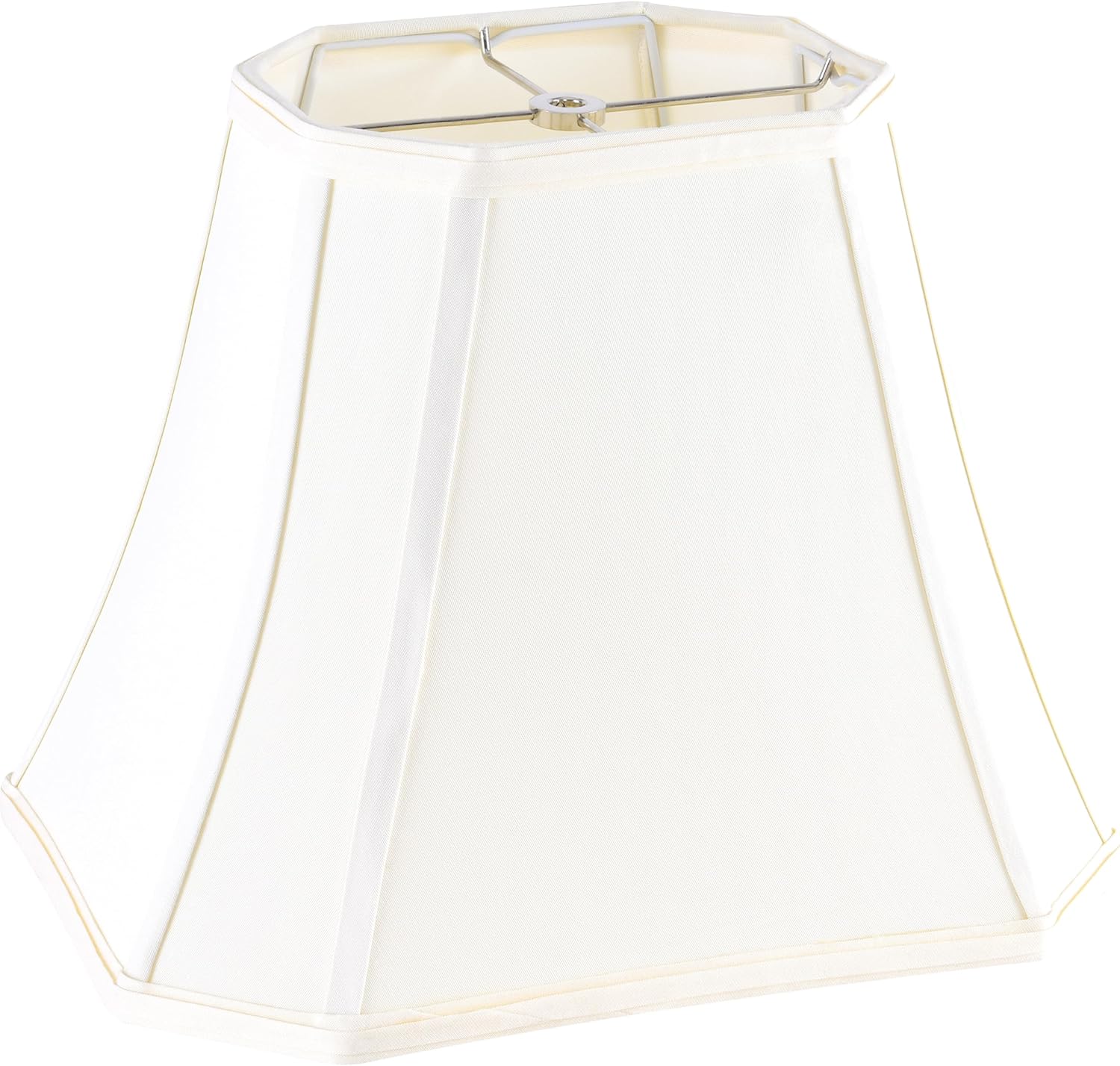 GO&SO Square Cut Corner Lampshade for Modern Table Lamps