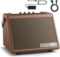 Donner Drum Amplifier 20W Wireless Mini Amp - Portable Practice Power