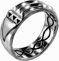 Atlantis Ring 925 Solid Sterling Silver Talisman - Handcrafted Energy