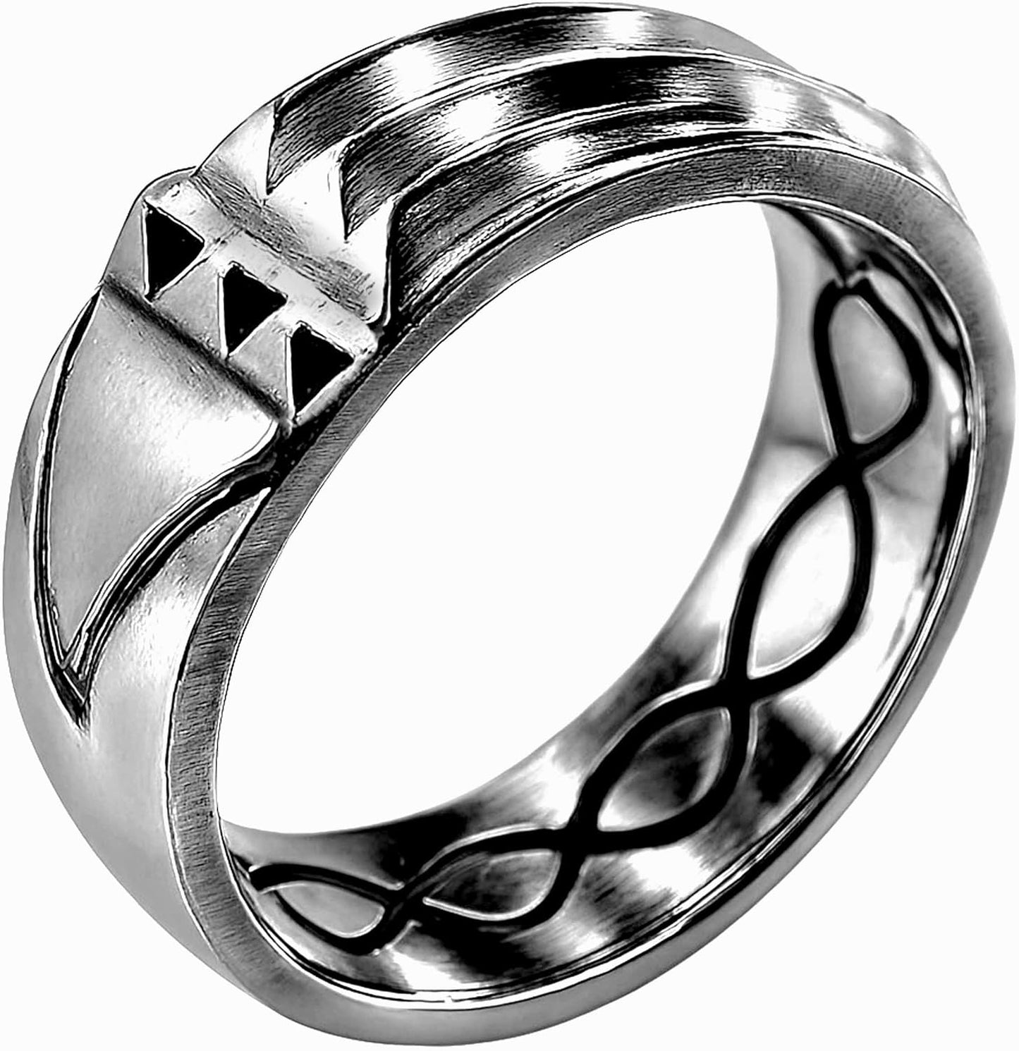 Atlantis Ring 925 Solid Sterling Silver Talisman Amulet