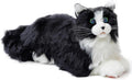 metaCat Bicolor B&W Interactive Companion Robot Cat - Lifelike Pet