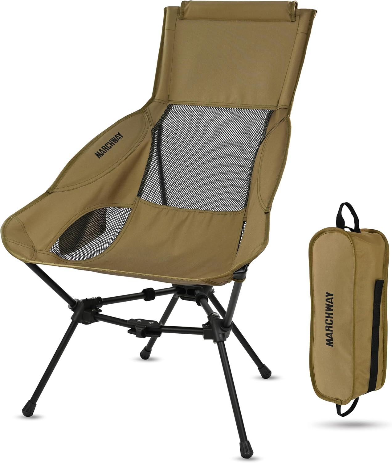 Highback Camping Chair - Ultimate Comfort!