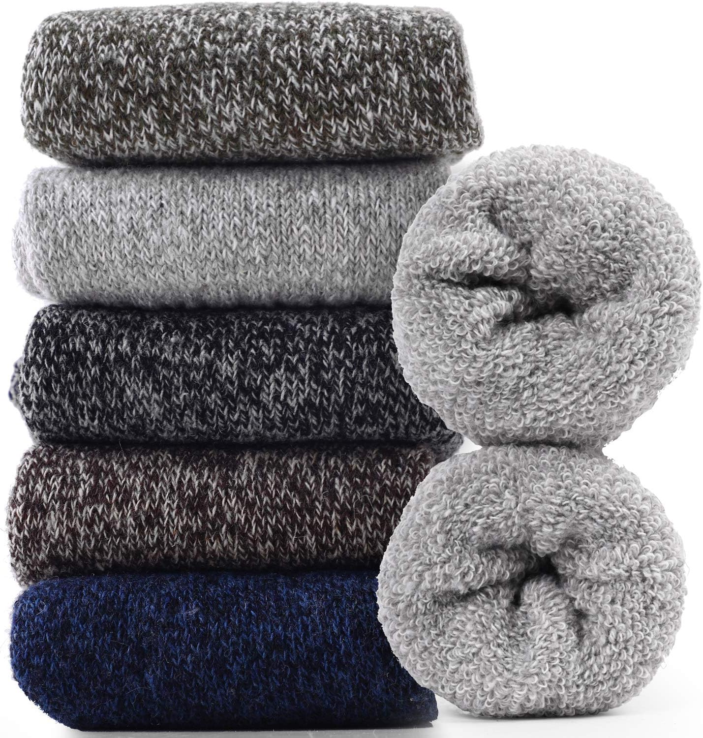 Warm & Cozy Wool Socks for Winter - Perfect Gift for Her!