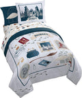 Harry Potter Kids Comforter Set Full Size - Soft 7-Piece Bedding