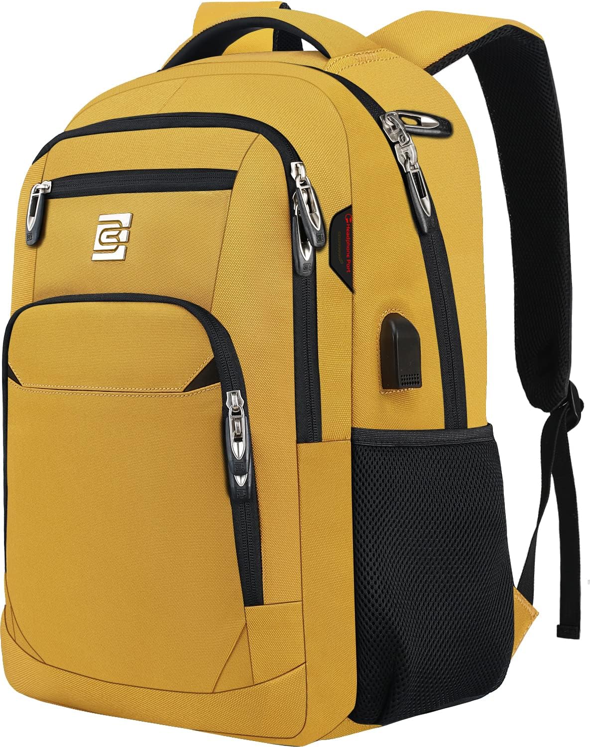 Durable Laptop Backpack with USB Charging Port for Travel