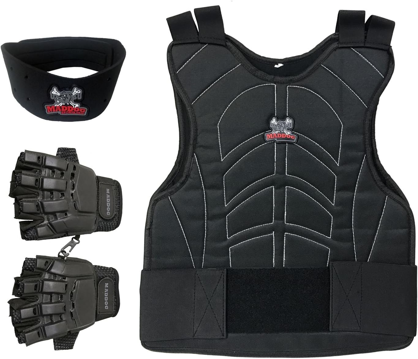 Maddog Sports Paintball & Airsoft Protective Combo Package Review