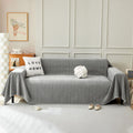Jacquard Non Slip Sofa Cover for Dogs 71x118in - Durable Chenille