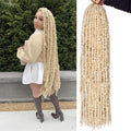 Butterfly Locs Crochet Hair 30in Pre Looped Blonde - Natural Look