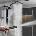 Veken 10in Luxurious All Metal Rain Shower Head with Handheld Combo
