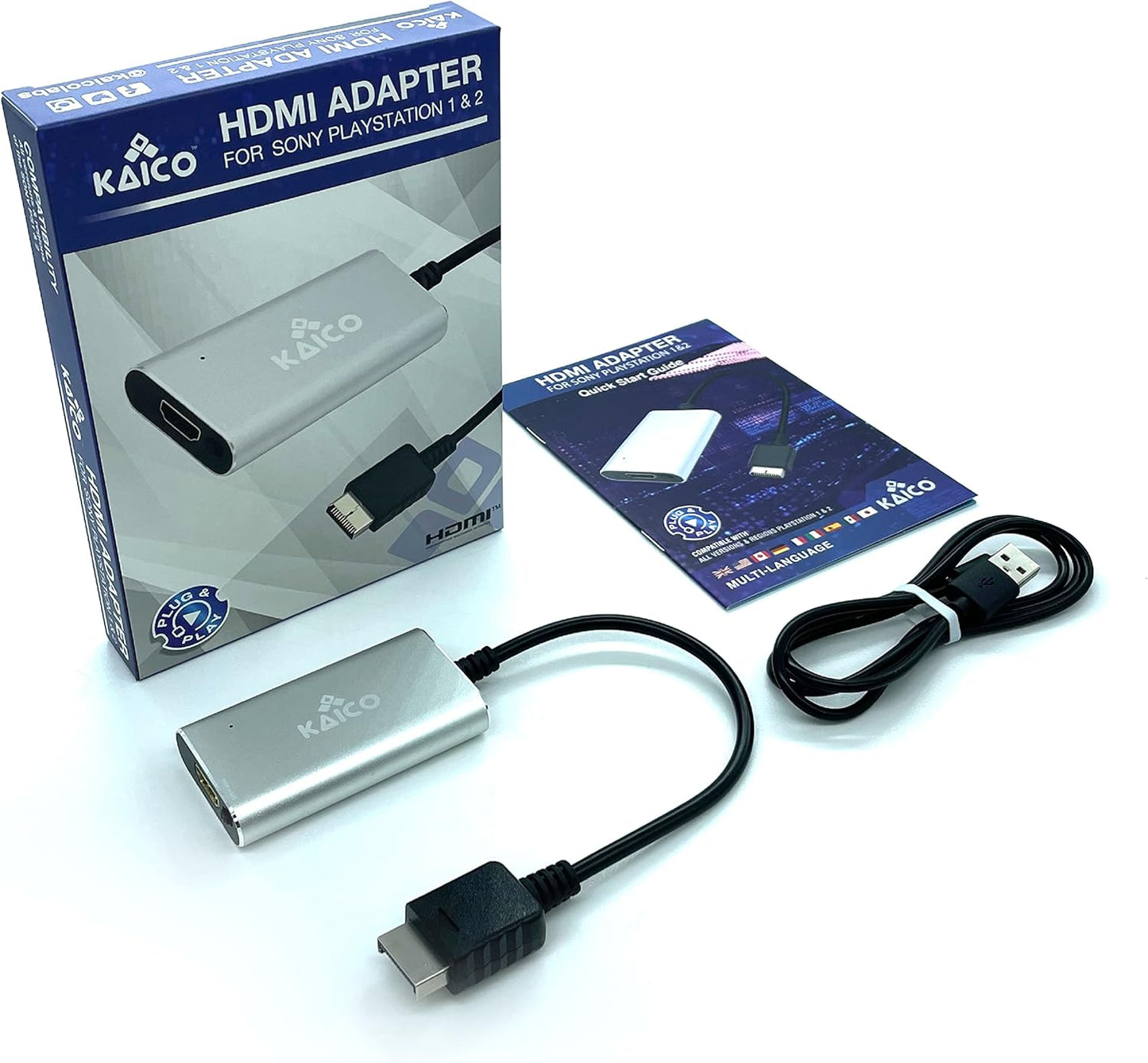 Kaico PS1 HDMI Cable for PS2 Models - Best AV Adapter