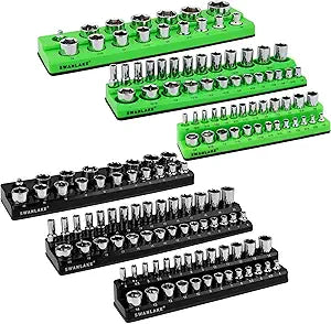 SWANLAKE Magnetic Socket Organizer Set for Efficient Tool Storage