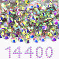 Flatback Rhinestones Bulk 14400PCS Crystal AB SS20 - Sparkly DIY Gems