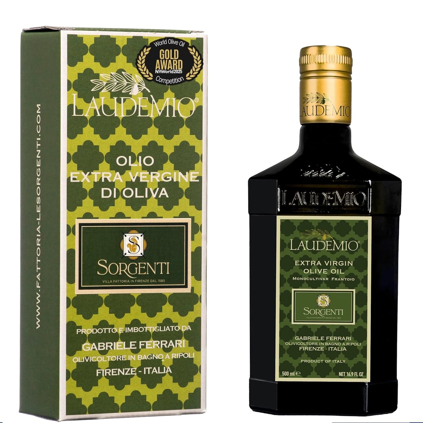Laudemio Sorgenti Extra Virgin Olive Oil - 2024-2025 Harvest