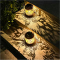 Gnomes Solar Lanterns 2 Pack - Decorative Hanging Garden Lights