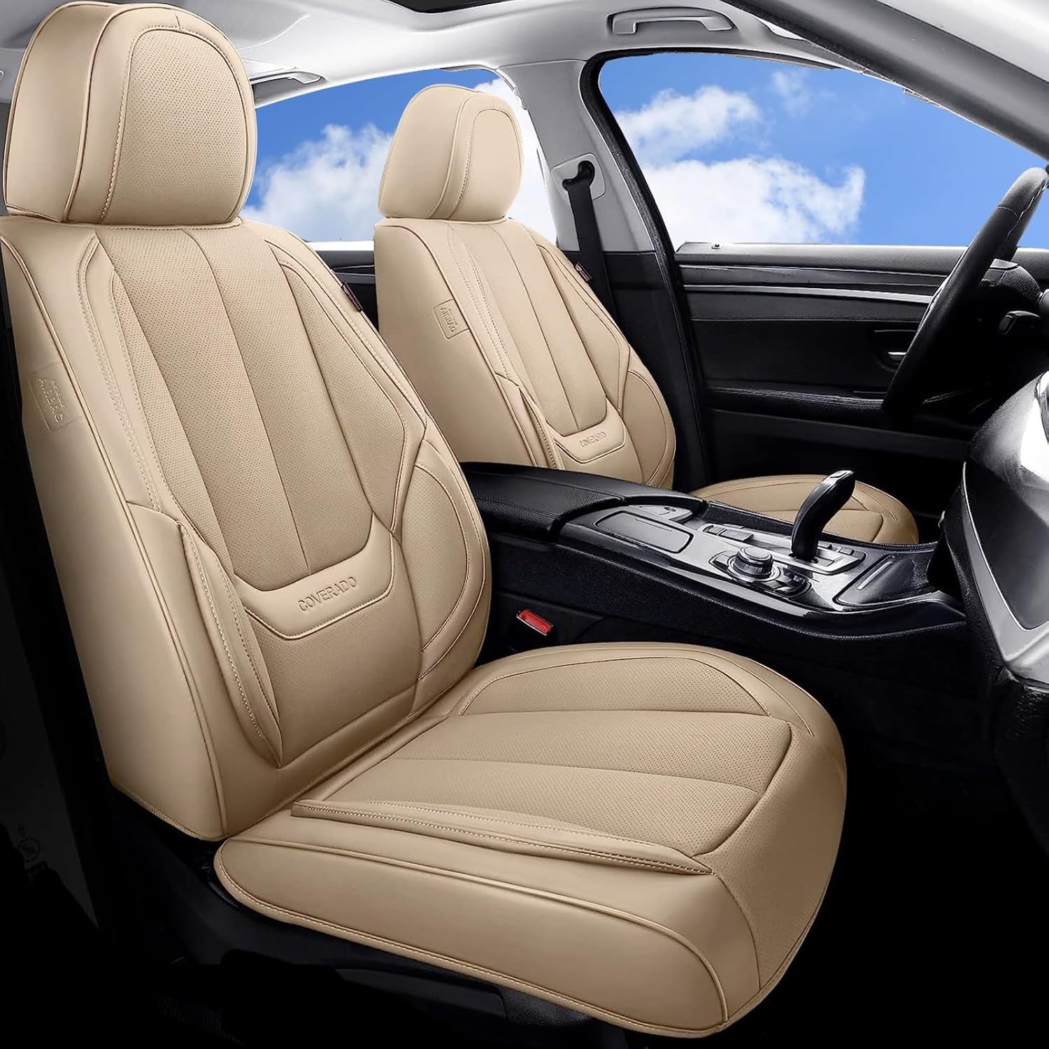 Coverado Car Seat Covers - Luxury Nappa Leather Protection