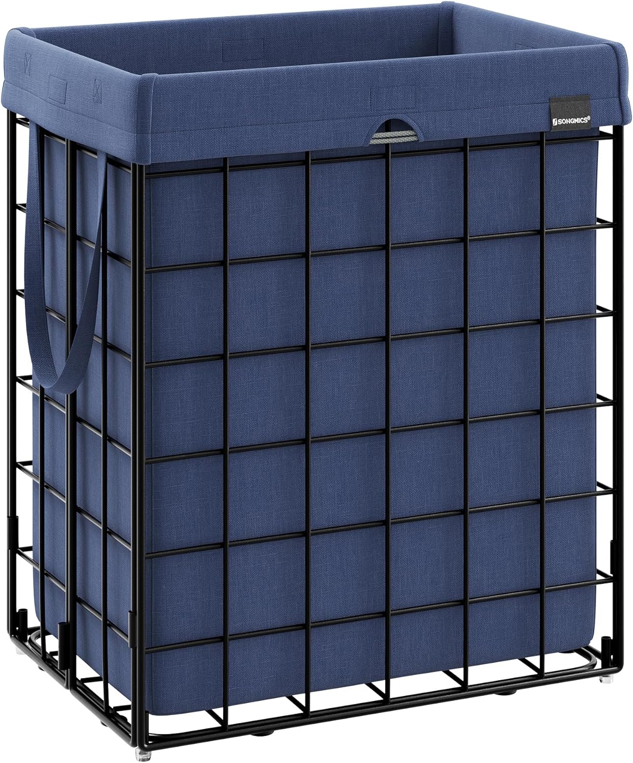 SONGMICS Laundry Hamper: Collapsible 23.8 Gal. Basket for Home