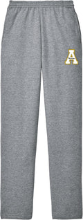 College Fleece Sweatpants, Unisex Appalachian State Fanwear - Soft