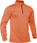 TACVASEN Men's Quarter Zip Pullover - Warm Lightweight Fleece Shoes