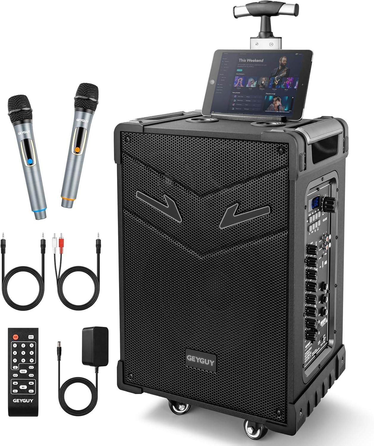 GTSK10-3 Portable Bluetooth PA Speaker System for Events